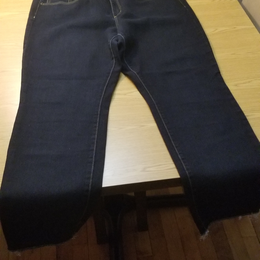Michael Kors navy jeans. Stretchy, warm and very nice.